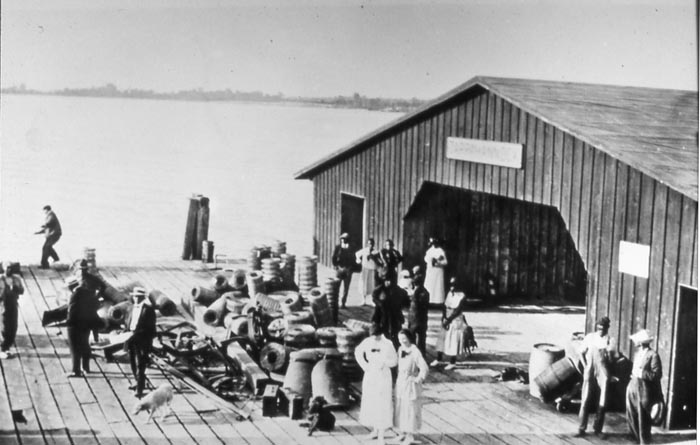 people-on-dock